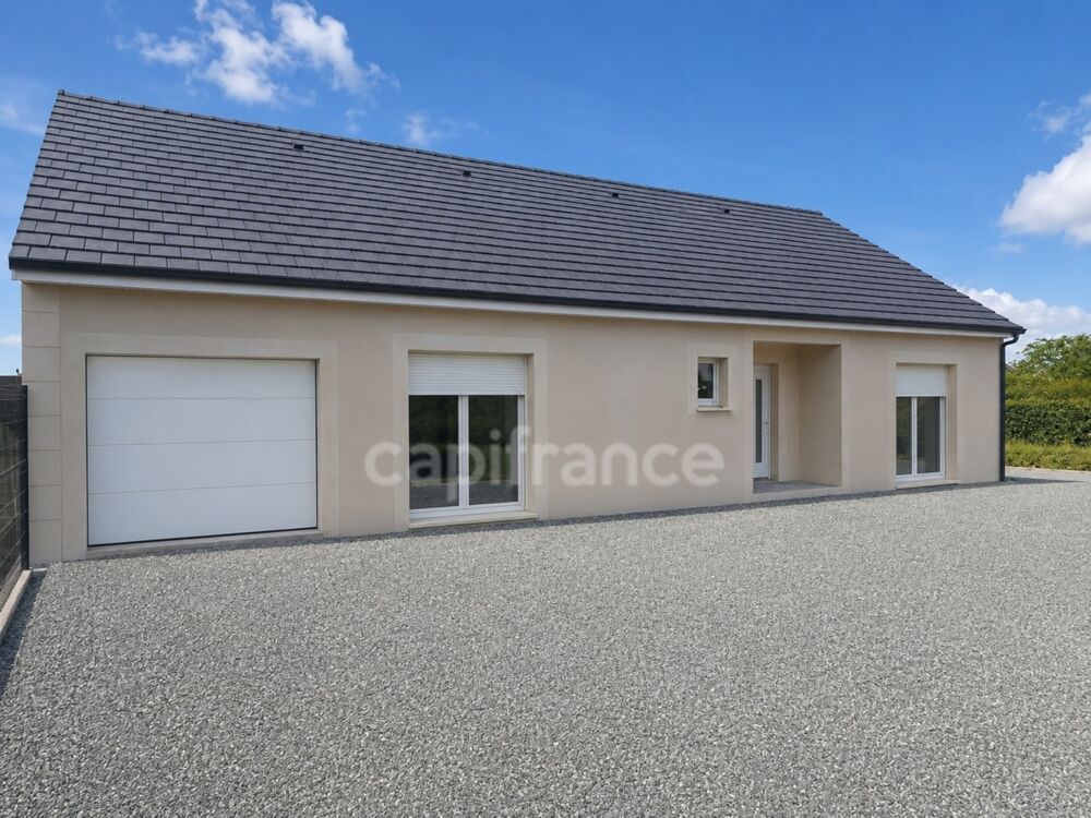 Maison neuve lumineuse  Plain-pied, 3 chambres, garage et terrasse