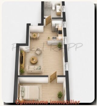 Appartement à vendre 2 pièces 39 m²