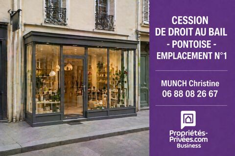 PONTOISE - EMPLACEMENT N&deg;1 - LOCAL COMMERCIAL 51 M&sup2;, LOYER ATTRACTIF 35000 95300 Pontoise