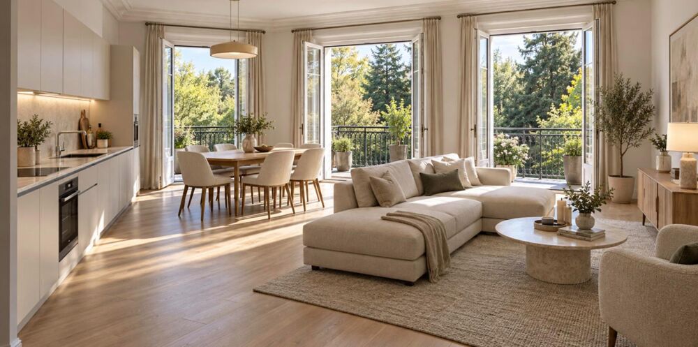 Vente Appartement SUPERBE 4 PIÈCES AU 3E ÉTAGE – GARE DE PUTEAUX À 6 MIN À PIED – TERRASSE – PARKING Puteaux