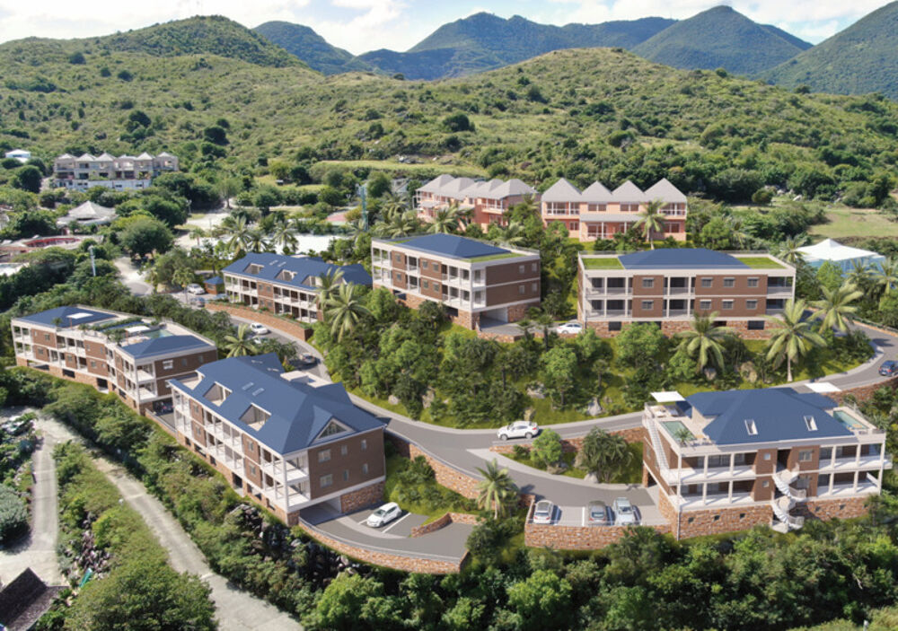 APPARTEMENT T4 EN RDC VUE MER À VENDRE AVEC TERRASSE ET JARDIN PRIVÉ À ANSE MARCEL, SAINT-MARTIN (97150)