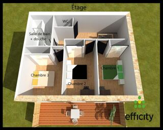  Appartement � vendre 4 pi�ces 88 m�