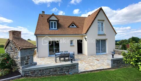   D�couvrez ce magnifique pavillon nich� en pleine campagne offrant une tranquillit� absolue et une vue d�gag� Maison - 6 pi�ce(s) - 114 m�