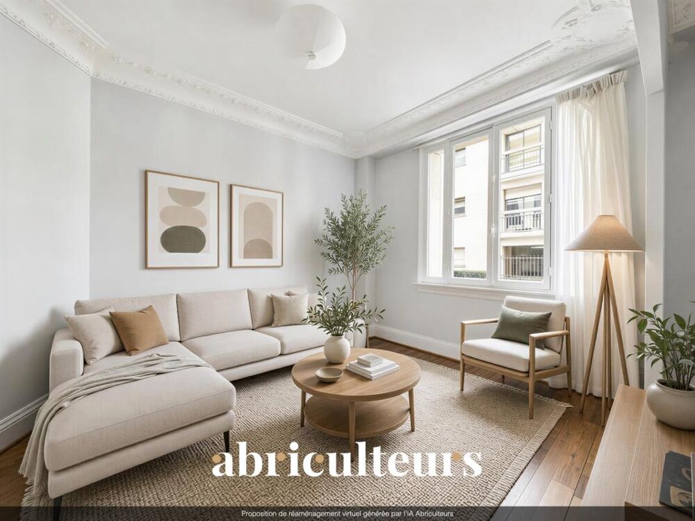 Vente Appartement 4 pièces au calme sur cour arborée – Charme de l'ancien – Paris 15e Convention – 72 m² Paris 15