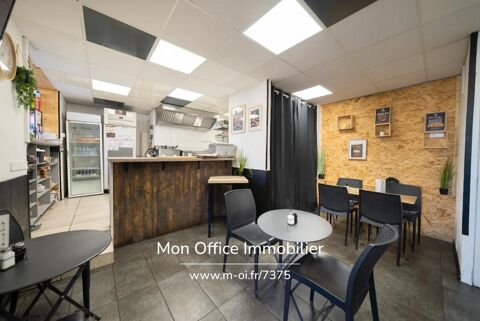   Référence : 7375-LLI - FONDS DE COMMERCE RESTAURATION RAPIDE À LUYNES – EMPLACEMENT HYPER VISIBLE + CLIENTÈLE SCOLAIRE 