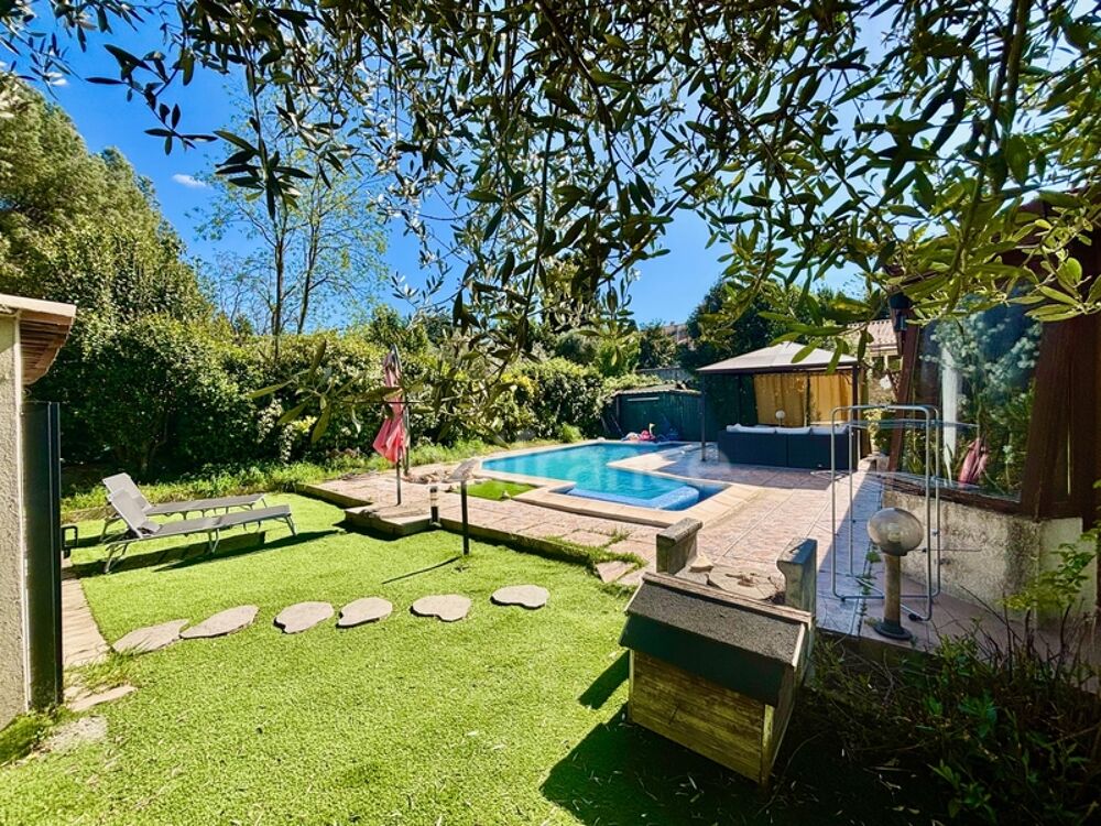 Vente Maison GIGEAN(34), À VENDRE MAISON PLAIN-PIED P5, SURFACE TOTALE 167 m2, TERRAIN 767 m2, T2 INDÉPENDANT, PISCINE, GARAGE Gigean