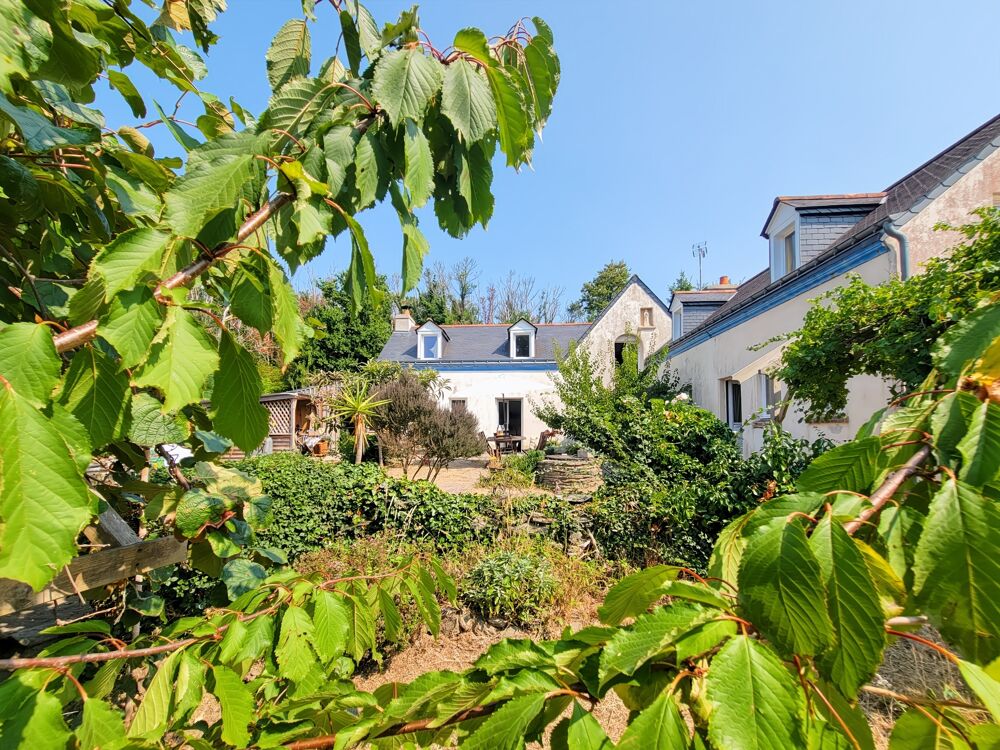 ILE DE GROIX - Domaine 9600m2, 2 habitations. Maison de154m2 sortie d'un livre d'aventure!