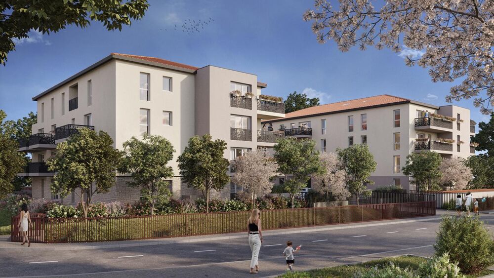 Vente Appartement T2 JASSANS-RIOTTIER 46m²  - TERRASSE -  GRAND SÉJOUR OUVERT Jassans riottier