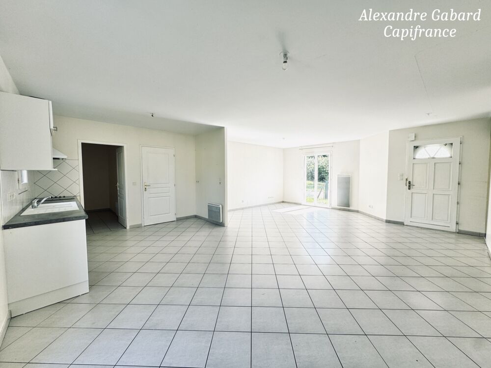 Maison de plain-pied - 3 chambres - Jardin - Garage