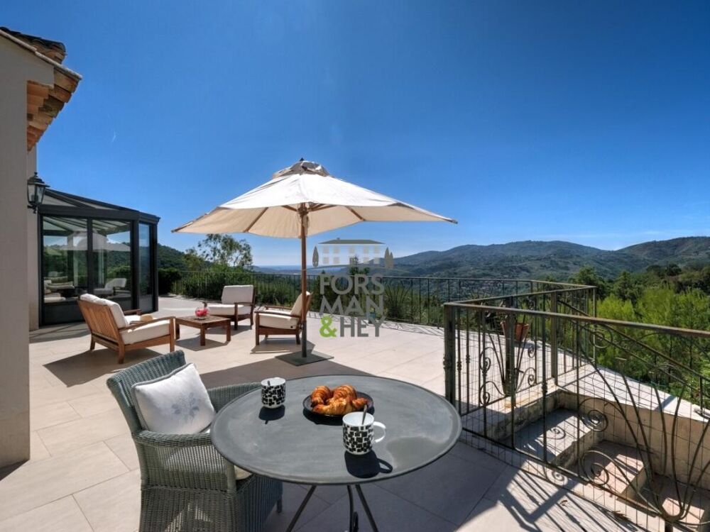 Vente Maison Peymeinade : Vue panoramique jusqu'à la mer Peymeinade