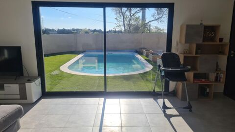   BOISSET et GAUJAC Confortable Villa de 101 M2, 3 Chambres tout confort avec piscine sur 620 M2 de terrain Villa - 4 pièce(s) - 101 m²