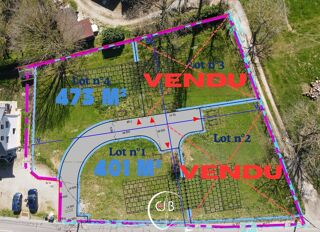  Terrain  vendre 401 m