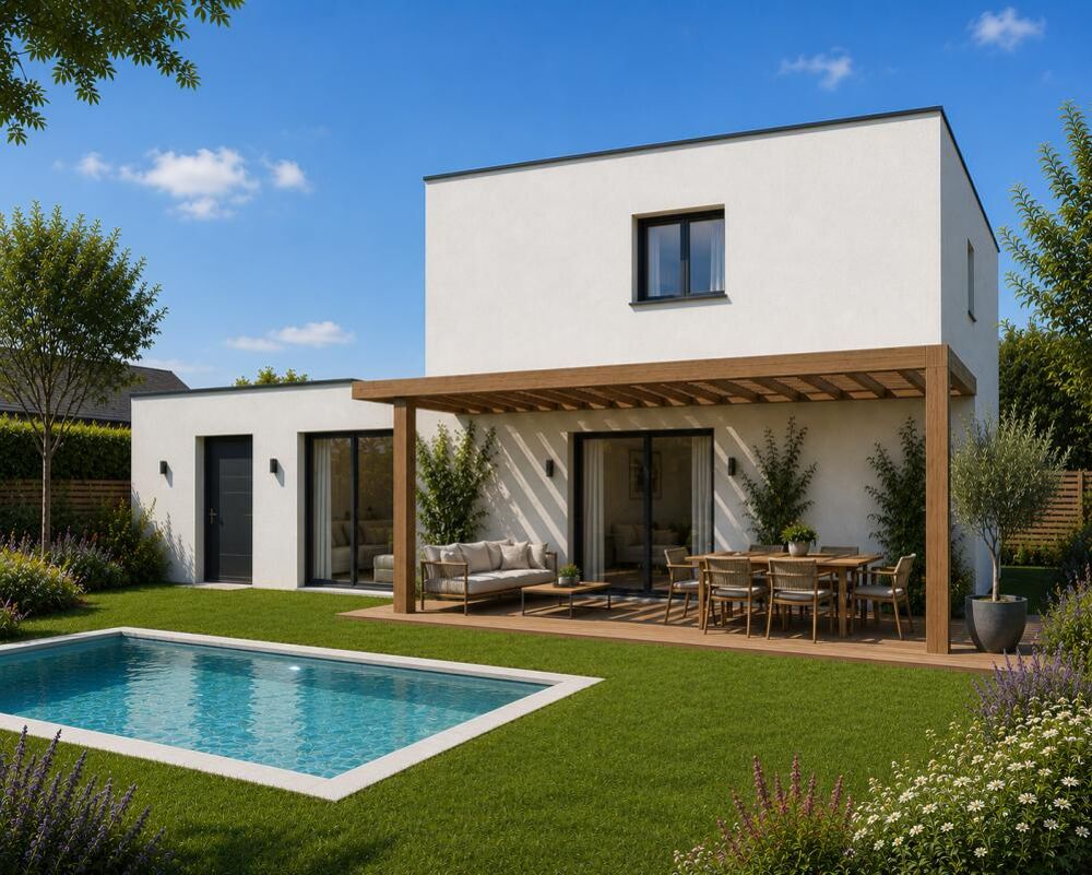 Vente Appartement MAISON 5 pièces avec PISCINE et GARAGE ! Artigues pres bordeaux