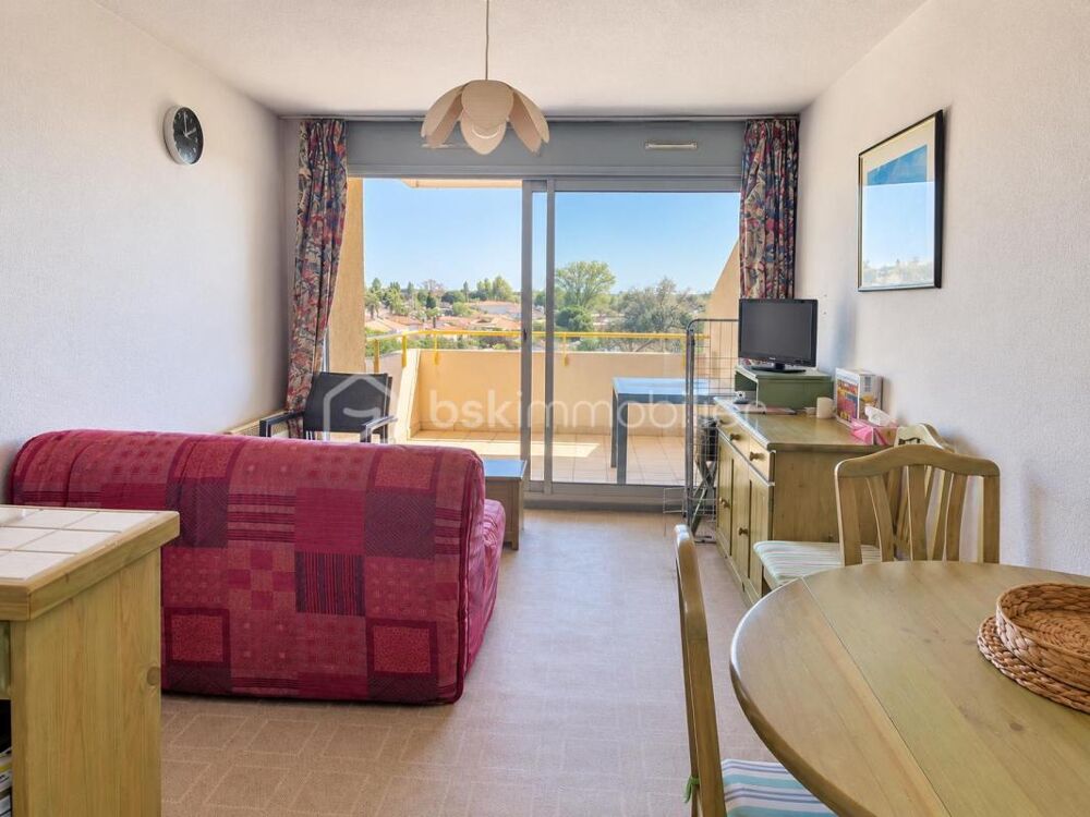 Vente Appartement PORT CAMARGUE- LE GRAU-DU-ROI – Appartement P2 de 28 m² – Terrasse de 7 m² – Dernier étage avec ascenseur Le grau du roi