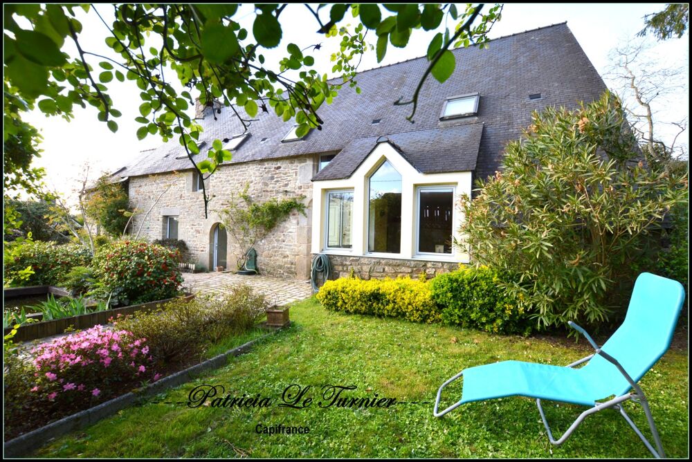 Maison en pierre" Longère" à vendre 6 pièces 194 m² LANDEVANT (56) Morbihan Sud en BRETAGNE