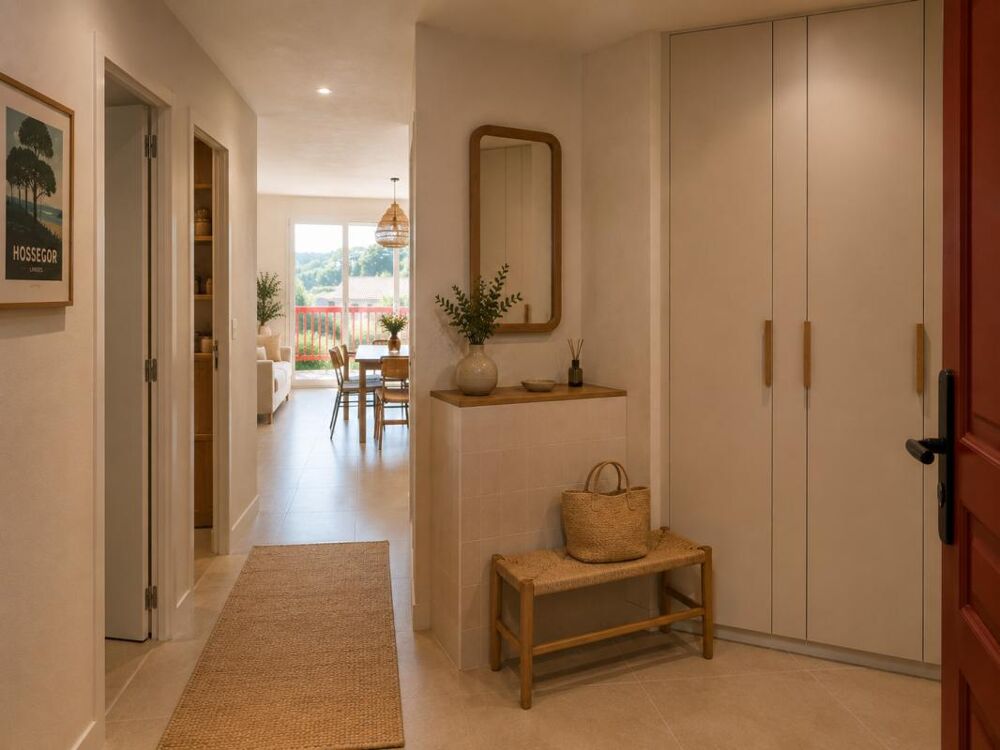 Vente Appartement T3 avec Balcon, PARKING et CLIMATISATION bel emplacement à CAPBRETON Capbreton