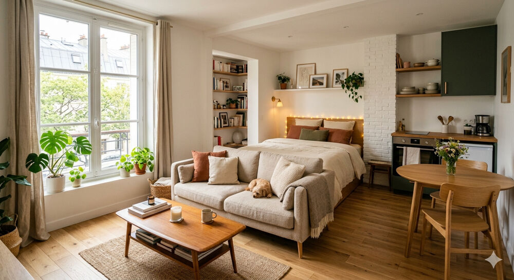Vente Appartement - STUDIO proche MÉTRO, orienté SUD-EST - Aubervilliers