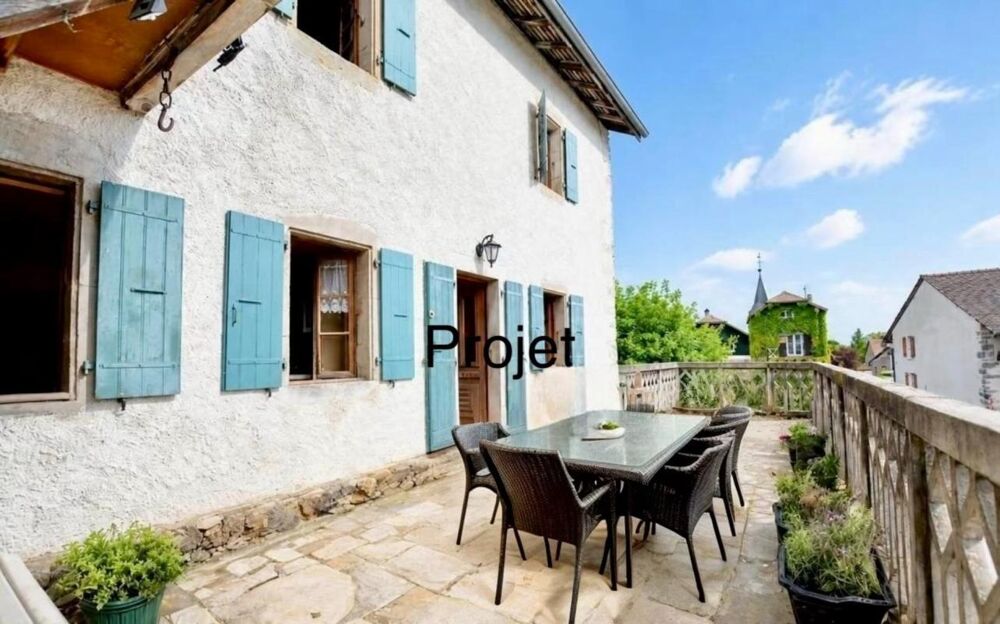 Maison mitoyenne à vendre 4 pièces - Terrain - Garage - LULLY (74)