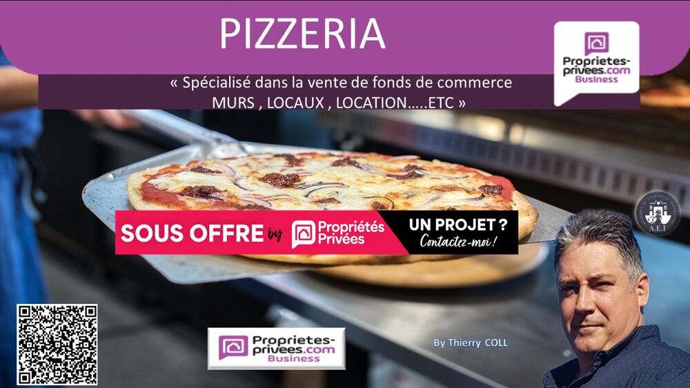   PIZZERIA AUTHENTIQUE À EMPORTER + PIZZERIA EXPRESS 24/7 / 2 CONCEPTS /  PONT D AIN 