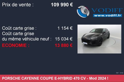 Cayenne E-HYBRID 470 CV 2024 occasion 67960 Entzheim