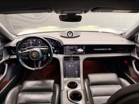 Taycan 4S 530ch- 5 places- pano- pack carbone- sport chrono- craie 2020 occasion 73000 Chambery