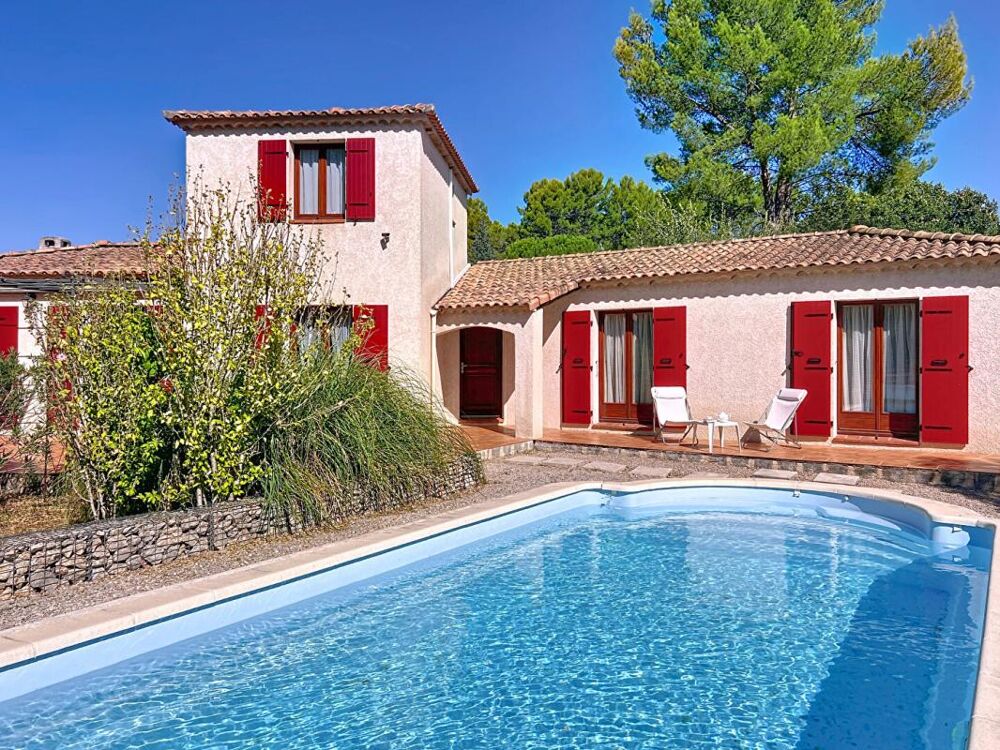 Au Thoronet Villa 5 pièce(s) de 114 m2, 3 chambres, terrain de 1500m², garage, piscine