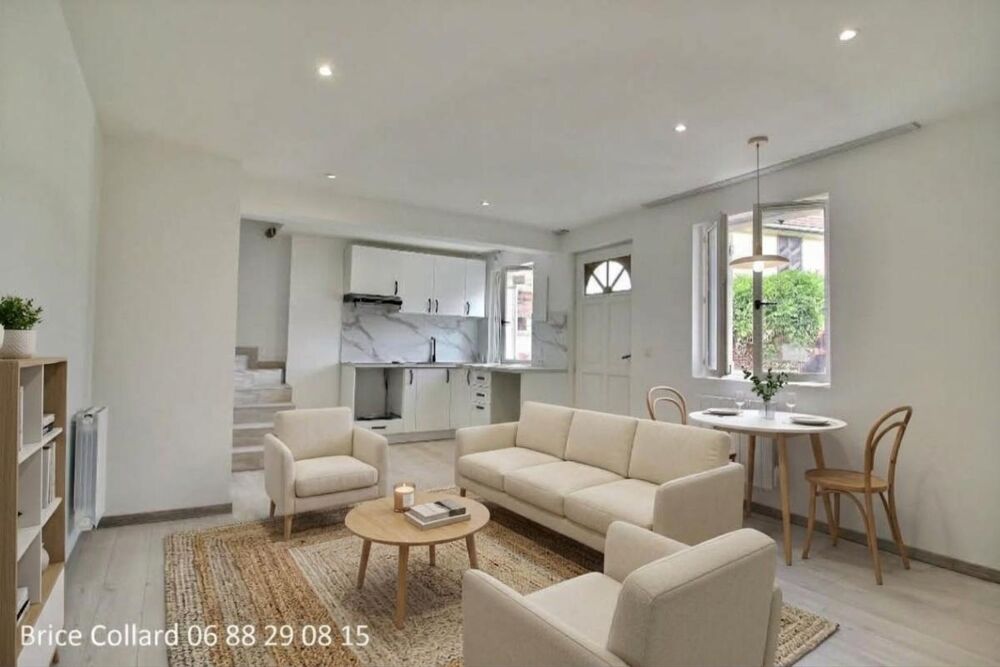Vente Maison 60180 NOGENT SUR OISE Maison de ville 1 chambre et bureau, intégralement rénovée Nogent sur oise