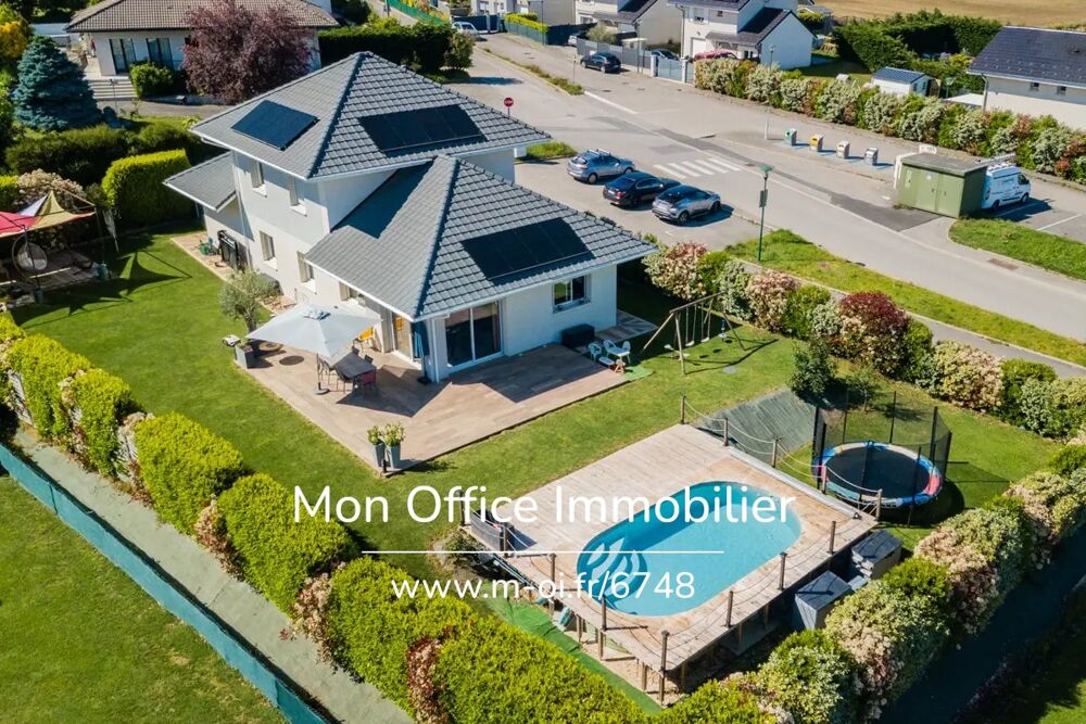 Référence : 6748-TCA - Maison 6 pièces de 2016 - terrain entièrement clos - DPE A - Piscine - à La Balme-de-Sillingy (74330)