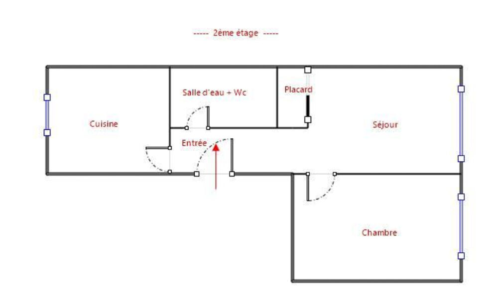 Appartement Soissons 2 pièces 45.22 m2