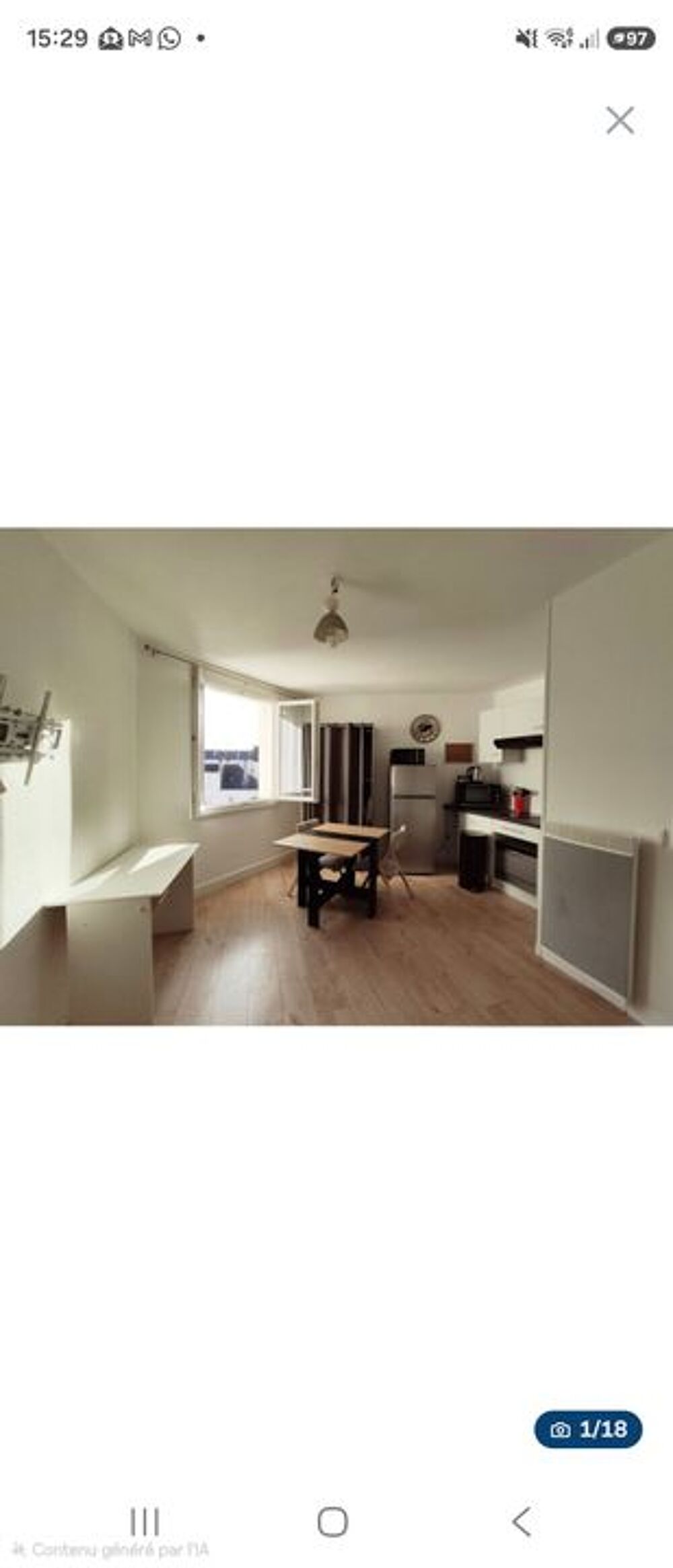 Location Appartement Studio de 20m2 à louer sur Saint-Nazaire Saint nazaire