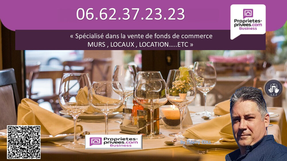   69007 LYON - RESTAURANT 80 m², TERRASSE 