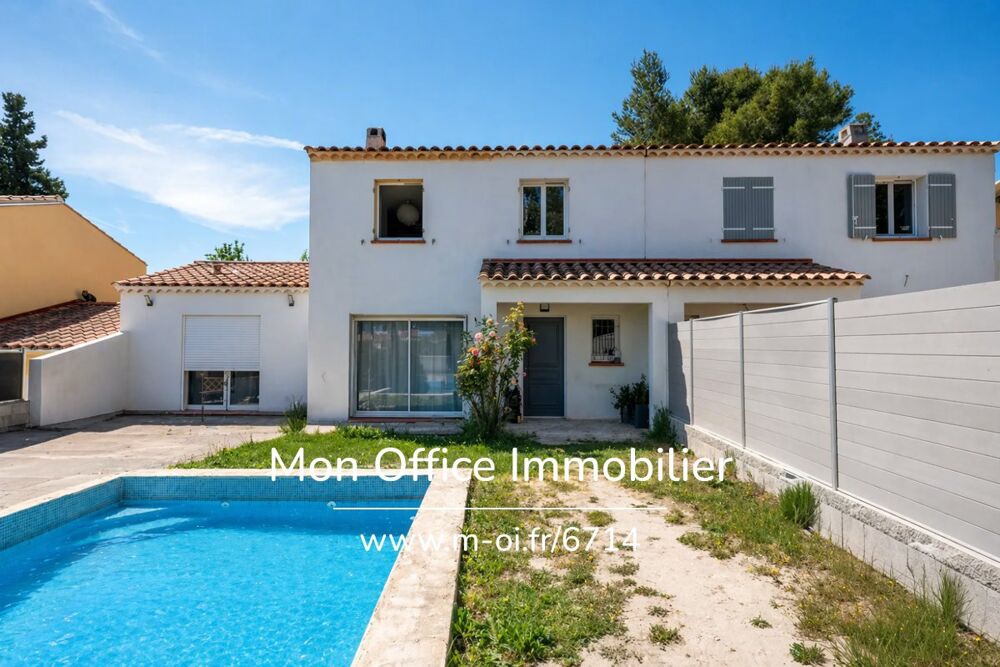 Référence : 6863-DVI. - Maison T5 de 107 m² sur terrain de 527 m², piscine et vue sur la Sainte-Victoire