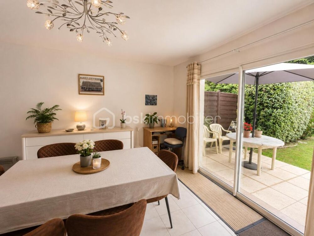 Maison de plain-pied 76 m²  2 chambres  Jardin de 668 m²  Vendue louée  Rétaud