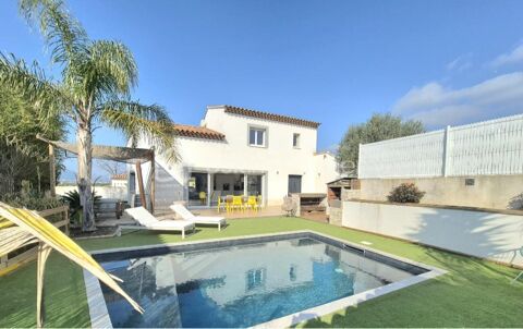   LA MOUTONNE: MAISON FAMILIALE DE 165 M2 AVEC 4 GRANDES CHAMBRES, JARDIN ET PISCINE Maison - 5 pi�ce(s) - 165 m�