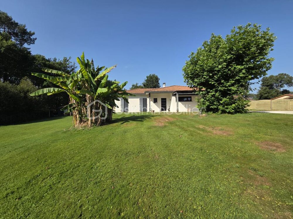 VIAGER OCCUPÉ (CASTETS 40260)  BELLE MAISON FAMILIALE AVEC PANNEAUX SOLAIRES ET GRAND TERRAIN