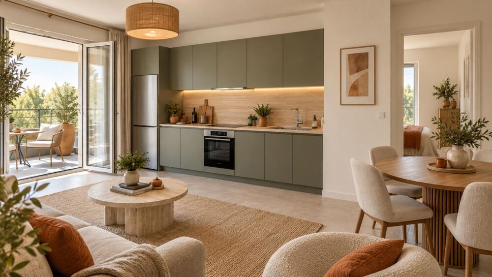 Vente Appartement CHARMANT T2 AVEC EXTERIEUR + PARKING Carbon blanc