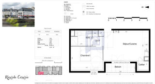  Appartement à vendre 2 pièces 43 m²