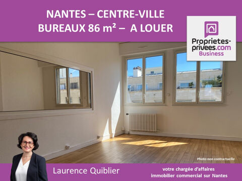 44000 NANTES  - BUREAUX 86 m² A LOUER - HYPER CENTRE VILLE 1400 44000 Nantes
