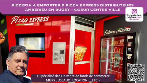 PIZZERIA AUTHENTIQUE &Agrave; EMPORTER + PIZZERIA EXPRESS 24/7 / 2 CONCEPTS / COEUR DE Amb&eacute;rieu-en-Bugey 149000 01500 Amberieu en bugey