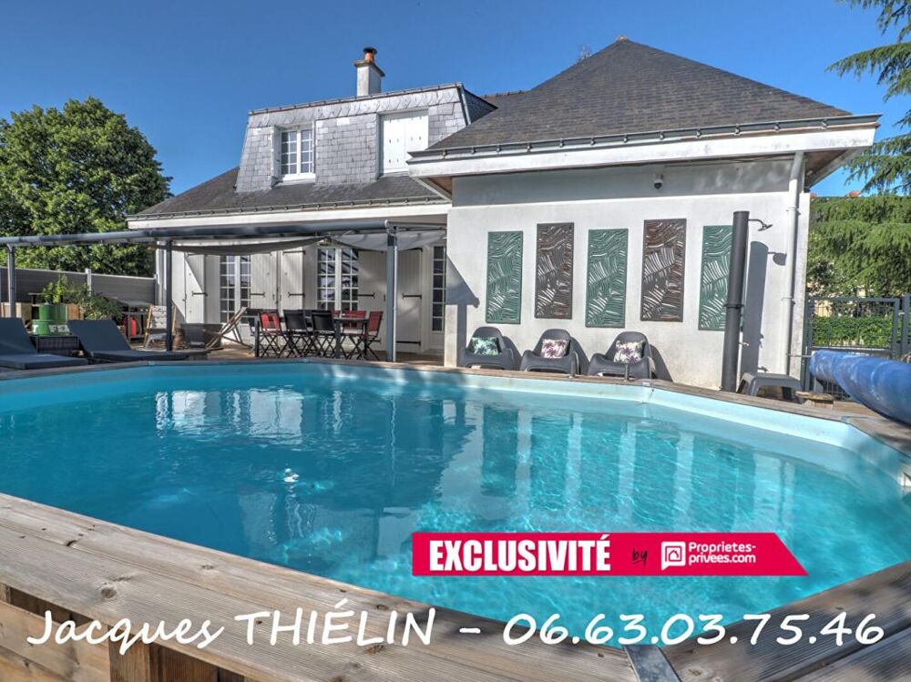 Maison familiale en hyper centre-ville de Longué
