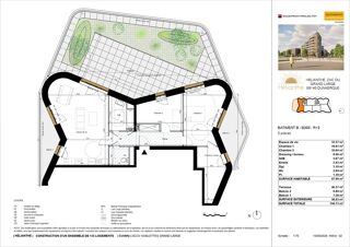  Appartement � vendre 3 pi�ces 88 m�