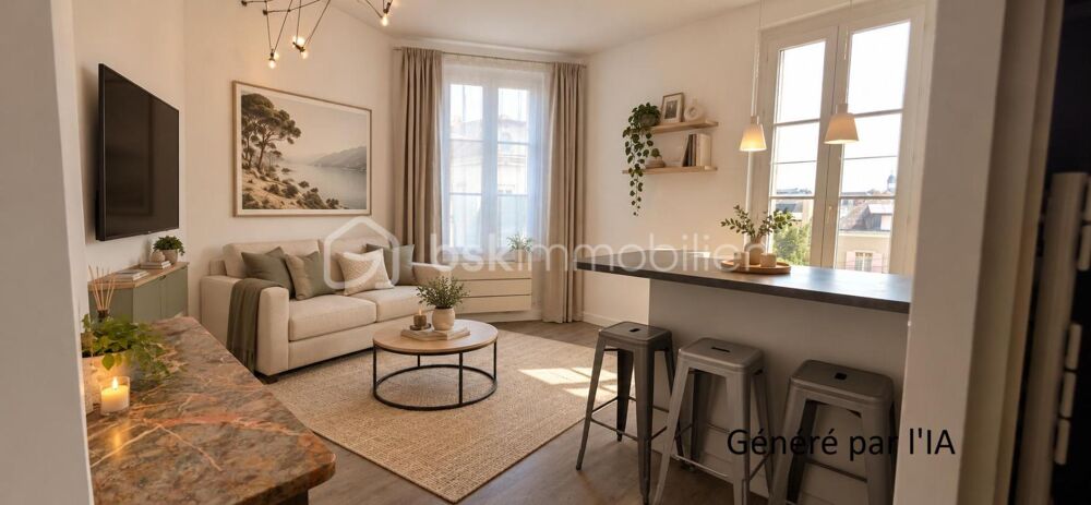 ANGERS CENTRE  T2 30 m²  IDÉAL INVESTISSEMENT  DPE C  AUCUN TRAVAUX