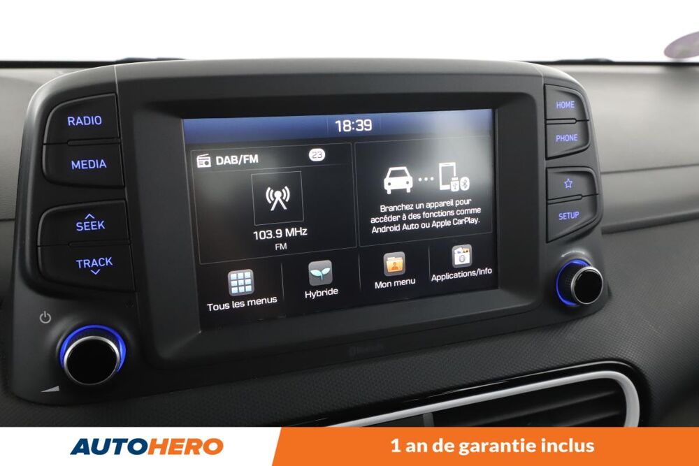 Kona 1.6 GDi Hybrid Intuitive DCT-6 141 ch 2021 occasion 92130 Issy-les-Moulineaux