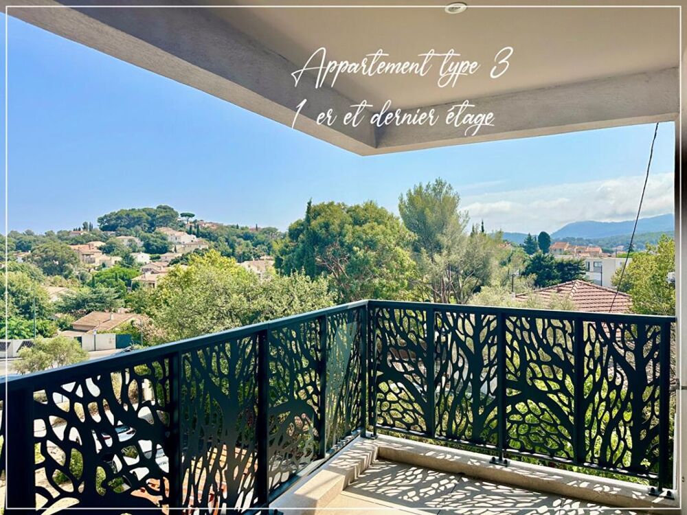 Vente Appartement SIX FOURS LES PLAGES - APPARTEMENT DE TYPE 3 - SUPERFICIE 62 M² -  PARKING SOUS SOL Six fours les plages