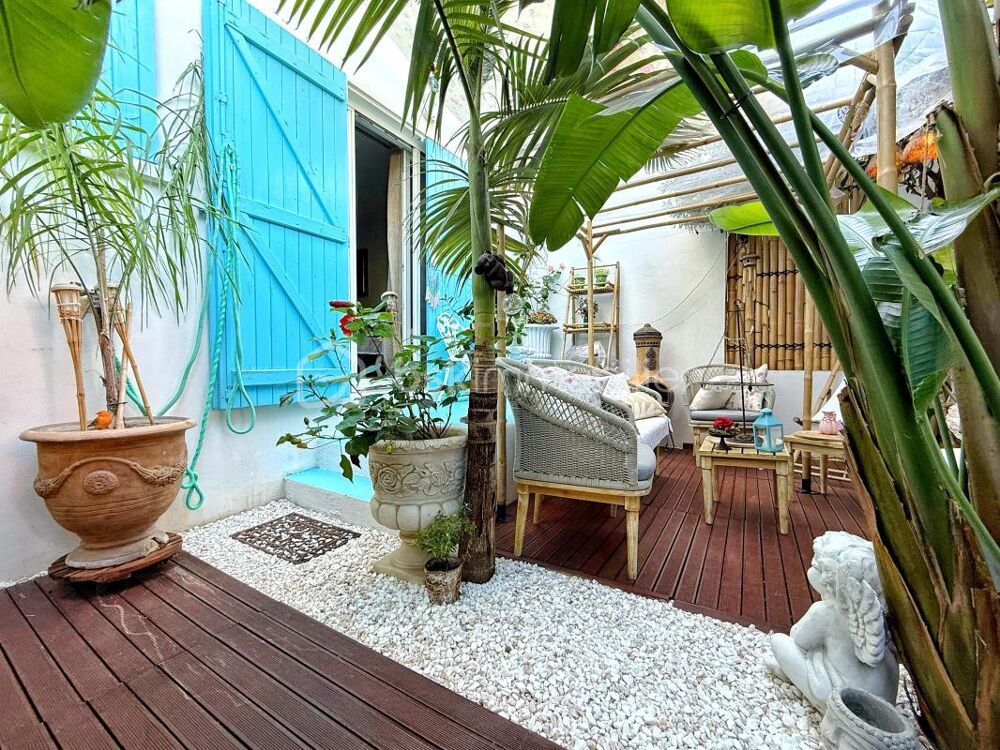 VALRAS-PLAGE  MAISON T4 70 m²  TERRASSE ARBORÉE  2 PARKINGS PRIVATIFS