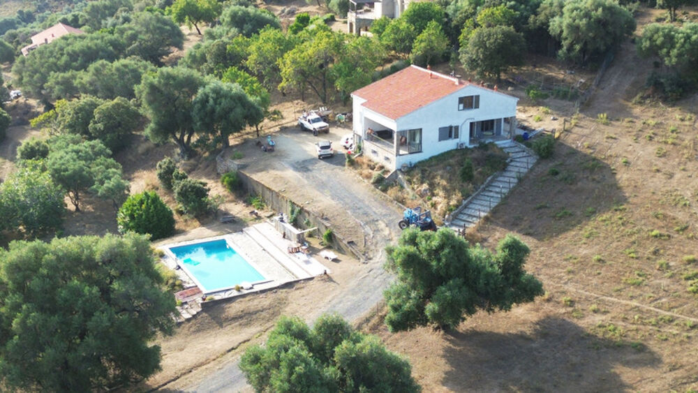 Vente Maison Dpt Corse (20), à vendre CASTA maison de 167m² sur 5600m² avec piscine 6X12 Casta