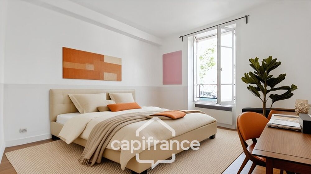 Quartier Mairie - A 3 mn à pied métro Mairie de Montreuil (L9)-A vendre Appartement T1-Traversant -Bien agencé- Calme