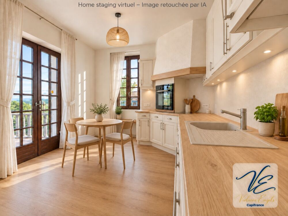Vente Maison ARGENS-MINERVOIS – Maison de caractère avec 4 chambres, terrasses, jardin arboré et garage Argens minervois