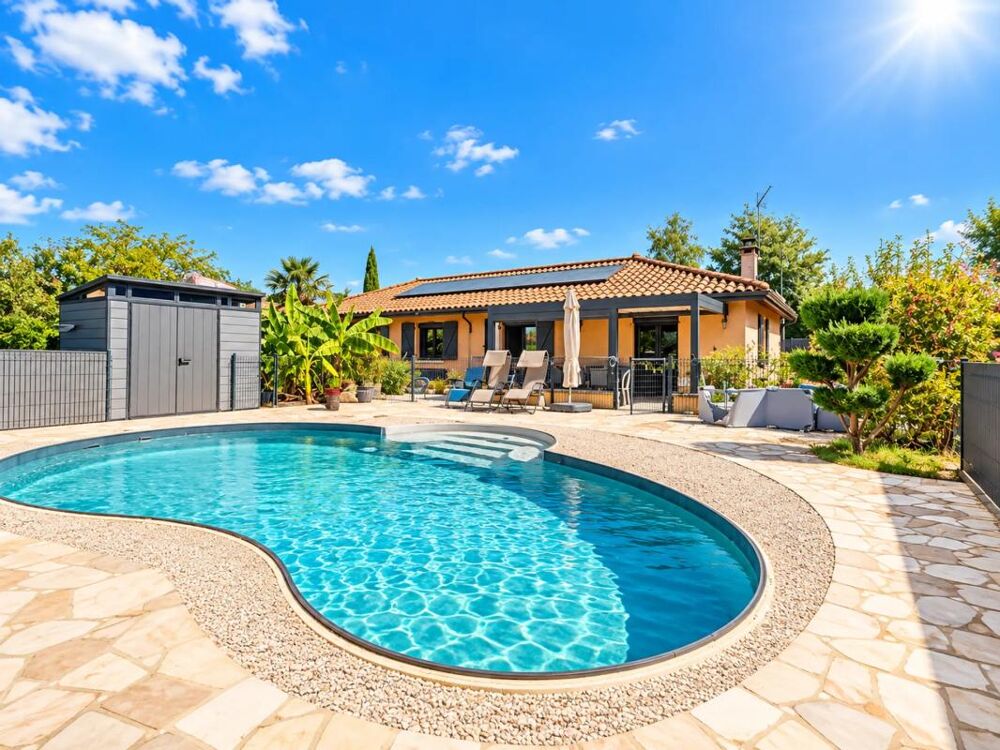 Vente Maison 01600 - TOUSSIEUX - PLAIN-PIED - PISCINE - TERRAIN 1 000 M² - DPE B Toussieux