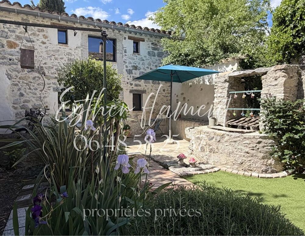 Maison de village en pierre Saint Hippolyte Du Fort 4 CHAMBRES ET JARDIN